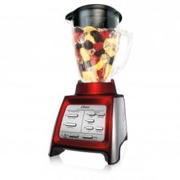 Oster Designed for Life 7 Speed Blender with Smoothie Cup in Red