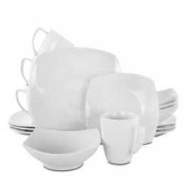 Zen Buffetware 16 piece Square Dinnerware Set