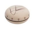 Creative Student Time Manager Learning Timer Light Khaki Macaron Shaped Reminder