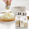 Set Of 6 Home & Kitchen Salt and Pepper Organize Set Glass Sauce Bottle