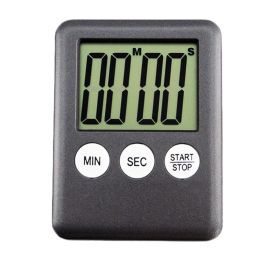 Functional Electronic Digital Timer Kitchen Timer, Black