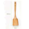 Kitchen Cooking Wooden Pancake Turner, Wooden Spatula, 34.5*8 CM