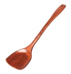 Practical Wooden Kitchen Utensils Cooking Spatula, about 34.5x9cm