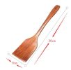 Practical Tableware Wooden Serving/Mixing Spatula, about 30x8cm