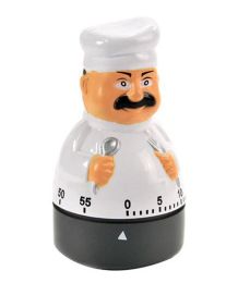 Creative Mechanical Movement Kitchen Timer/Reminder-60 Minutes Chef