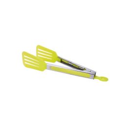 Spatula Tong Kitchen Tongs Stainless Steel Cooking Silicone Buffet Serving Tongs Heat Resistant with Locking Handle Joint(D0101HHVVMU)