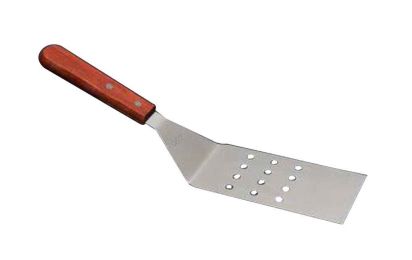 Stainless Steel Cooking Shovel with Wooden Handle for Food Service [C](D0101HRD13W)