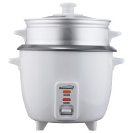 Brentwood Appliances TS-380S Rice Cooker with Steamer (10 Cups, 700 Watts) - BTWTS380S