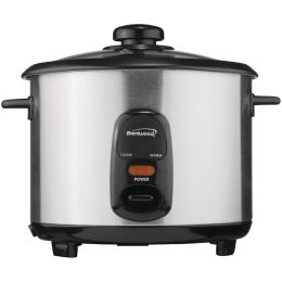 Brentwood Appliances TS-10 5-Cup Stainless Steel Rice Cooker - BTWTS10