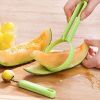 Soft Fruit Peeler and Baller 2 in 1 Kitchen Tool Avocado Papaya Watermelon Honey Dew - Kitchen Gadget Tool(D0101HHJMNA)