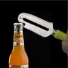 Stainless Steel Multi-Function Peeler Peeling Knife Bottle Opener and Fish Scale Remover Fruit Vegetable Pairing Knife Slicing Dicing Chopping - green