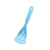 Cooking Utensil Set of 5 Non Stick & Heat Resistant Nylon Multipurpose Includes Slotted Turner Fish Spatulas Serving Spoon Spatulas and Musher - blue