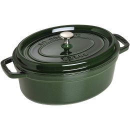 Staub Oval Cocotte  7qt Basil 1103385